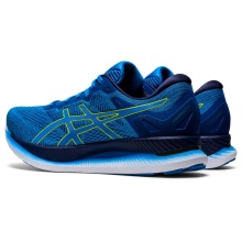 Asics Laufschuhe GlideRide (Dämpfung) blau/lime Herren